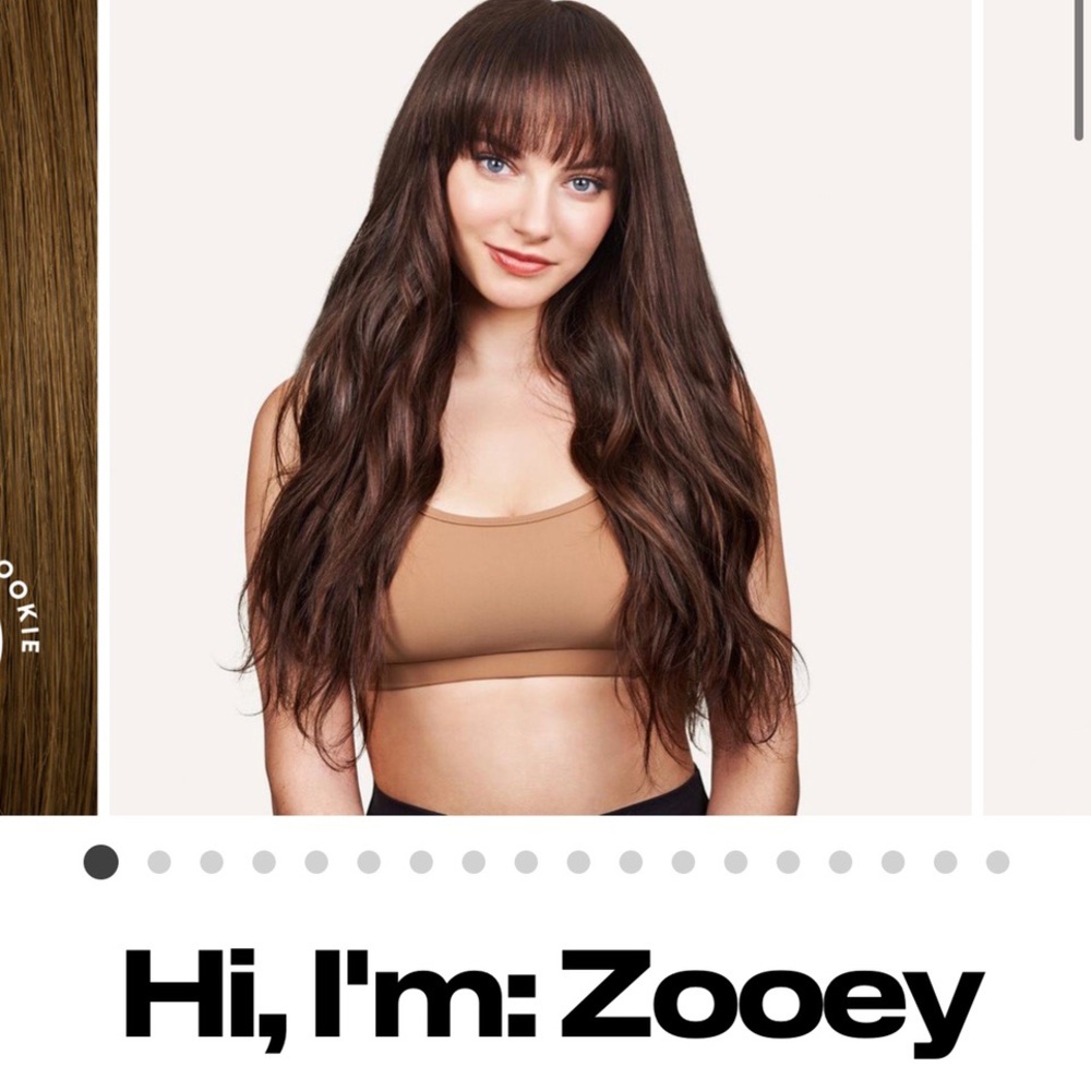 Insert name here, Zooey bangs in Jet Black